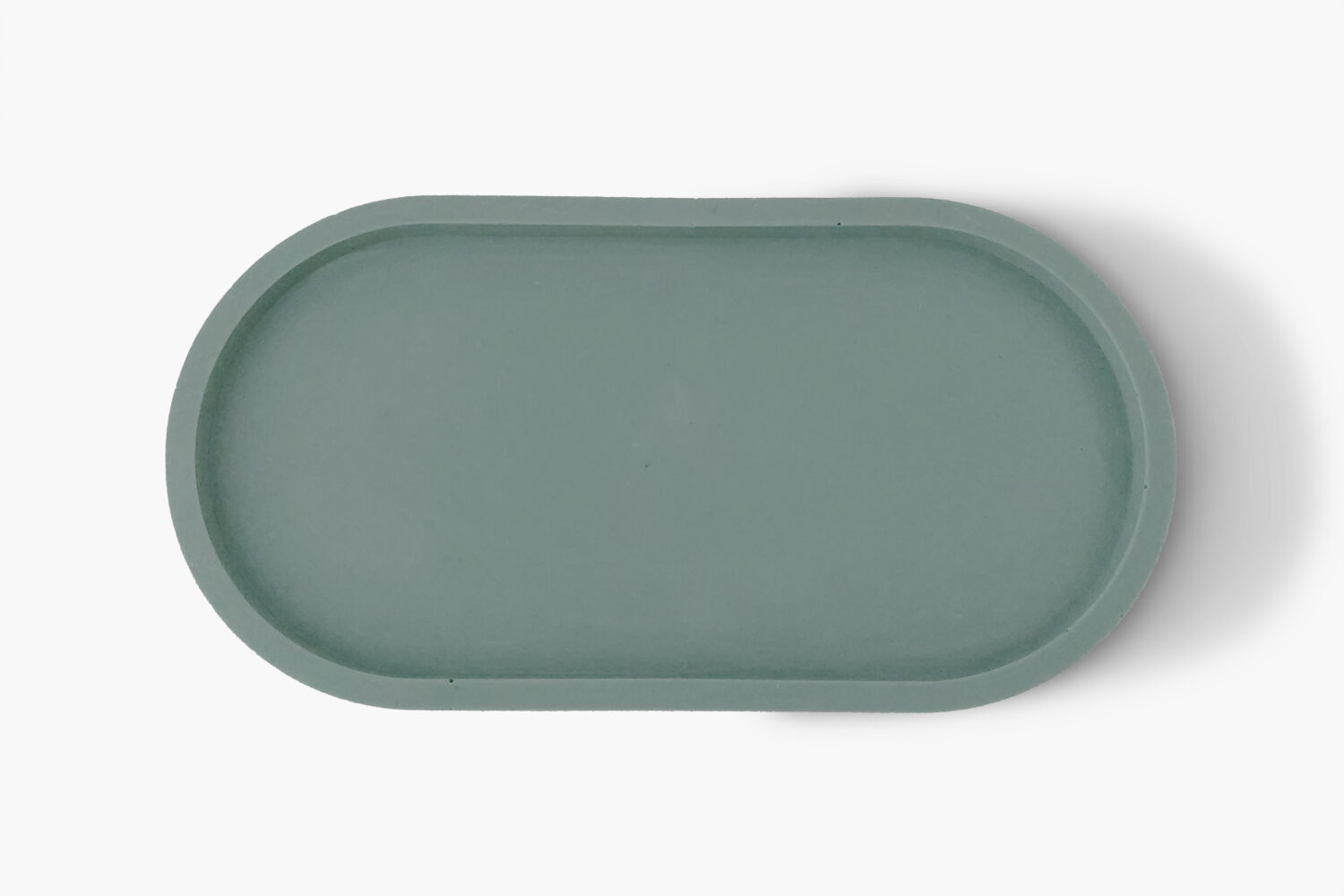Jade Frost Pill Shaped Tray
