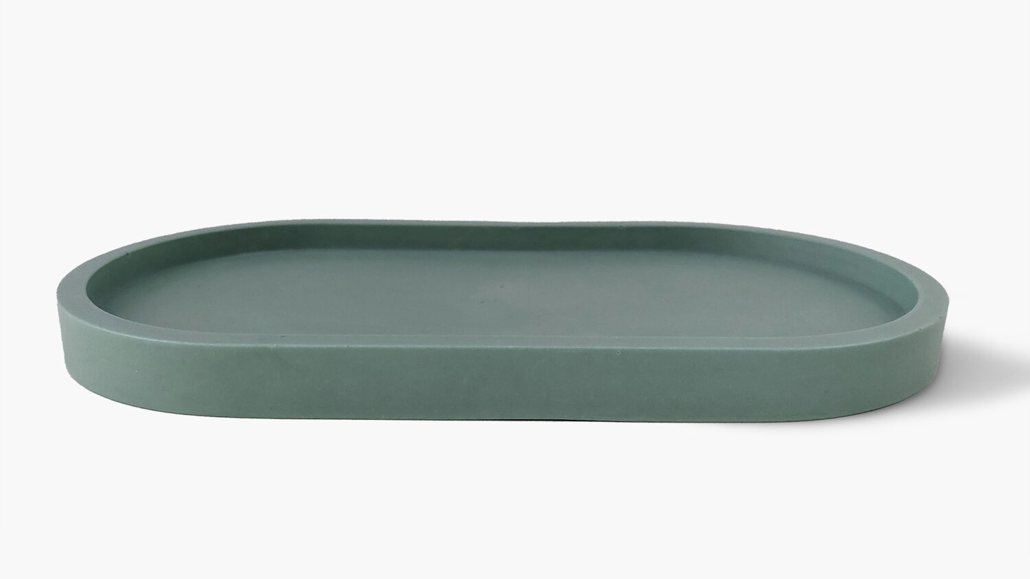 Jade Frost Pill Shaped Tray - Image 2