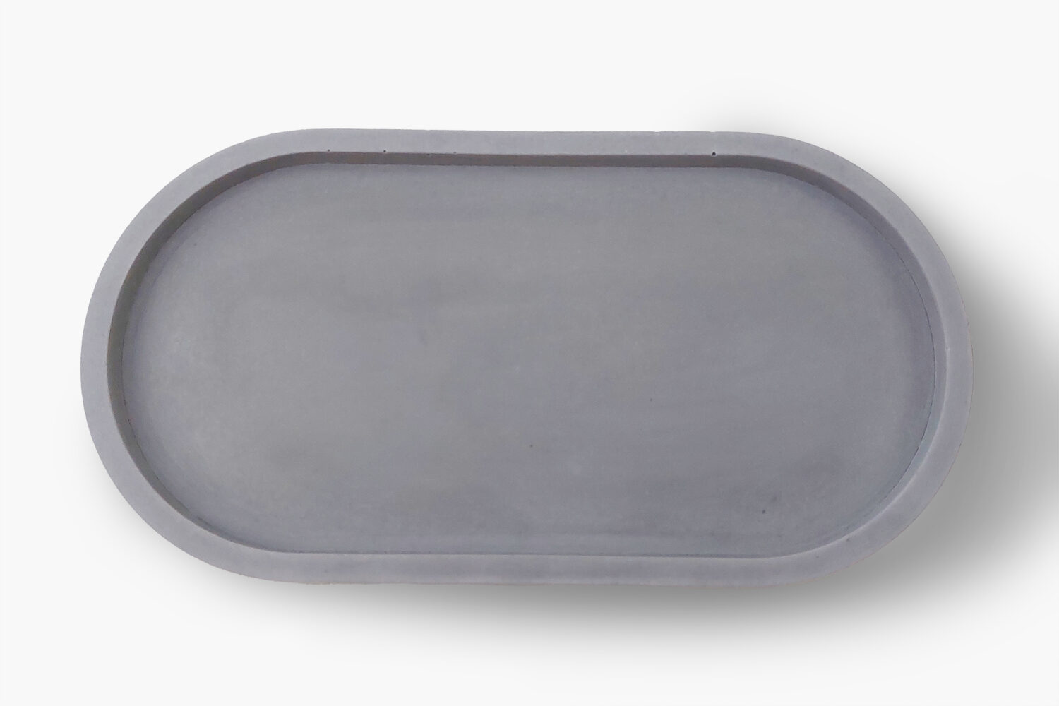 Slate Grey Pill Shaped Tray