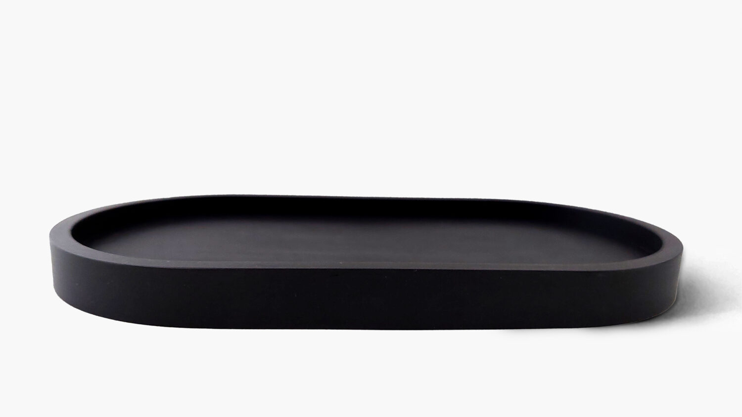 Smoky Black Pill Shaped Tray - Image 2