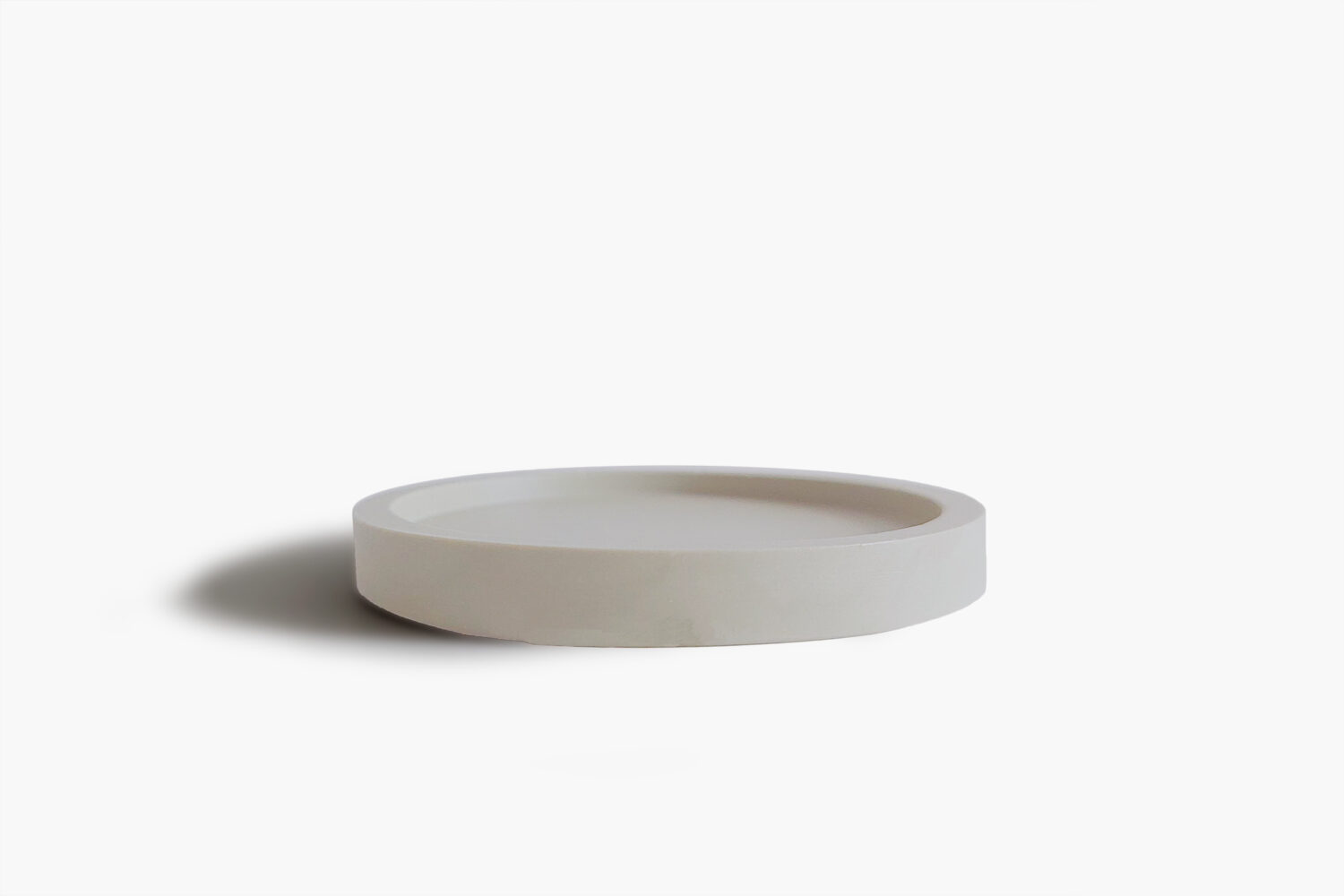 Sand White Round Trinket Tray - Image 2