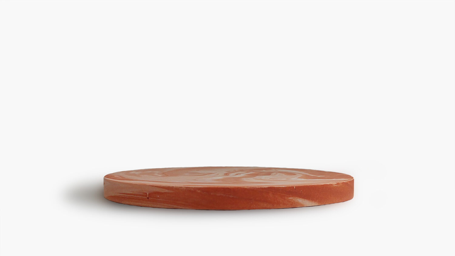 Marble Round Tray - Sunset Glow - Image 3