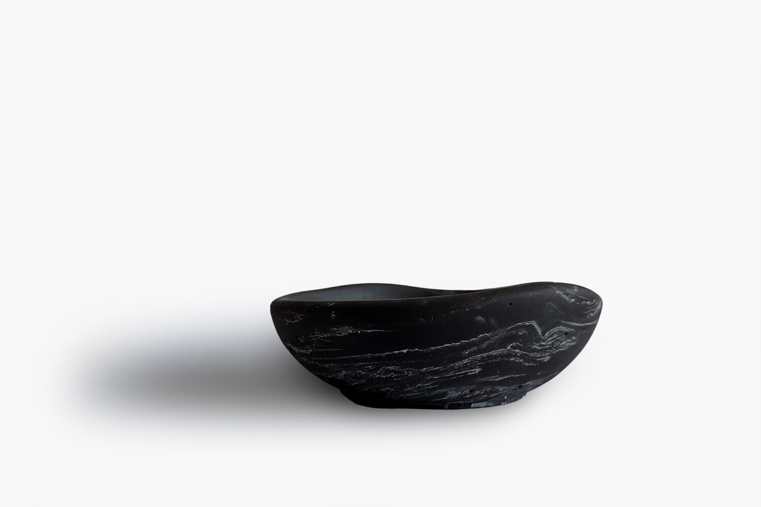 Marble Organic Shape Trinket Dish - Nightfall Mist - Image 2